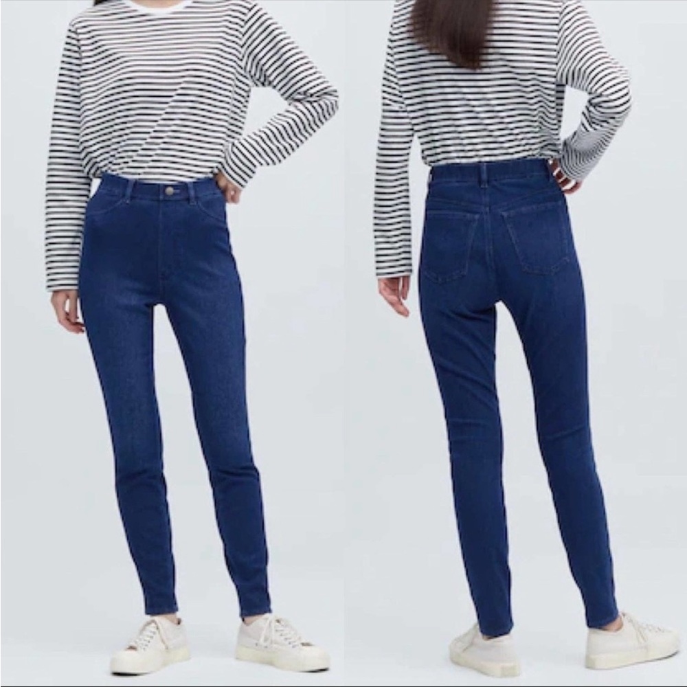 Barely worn uniqlo jeggings (legging pants) in size small